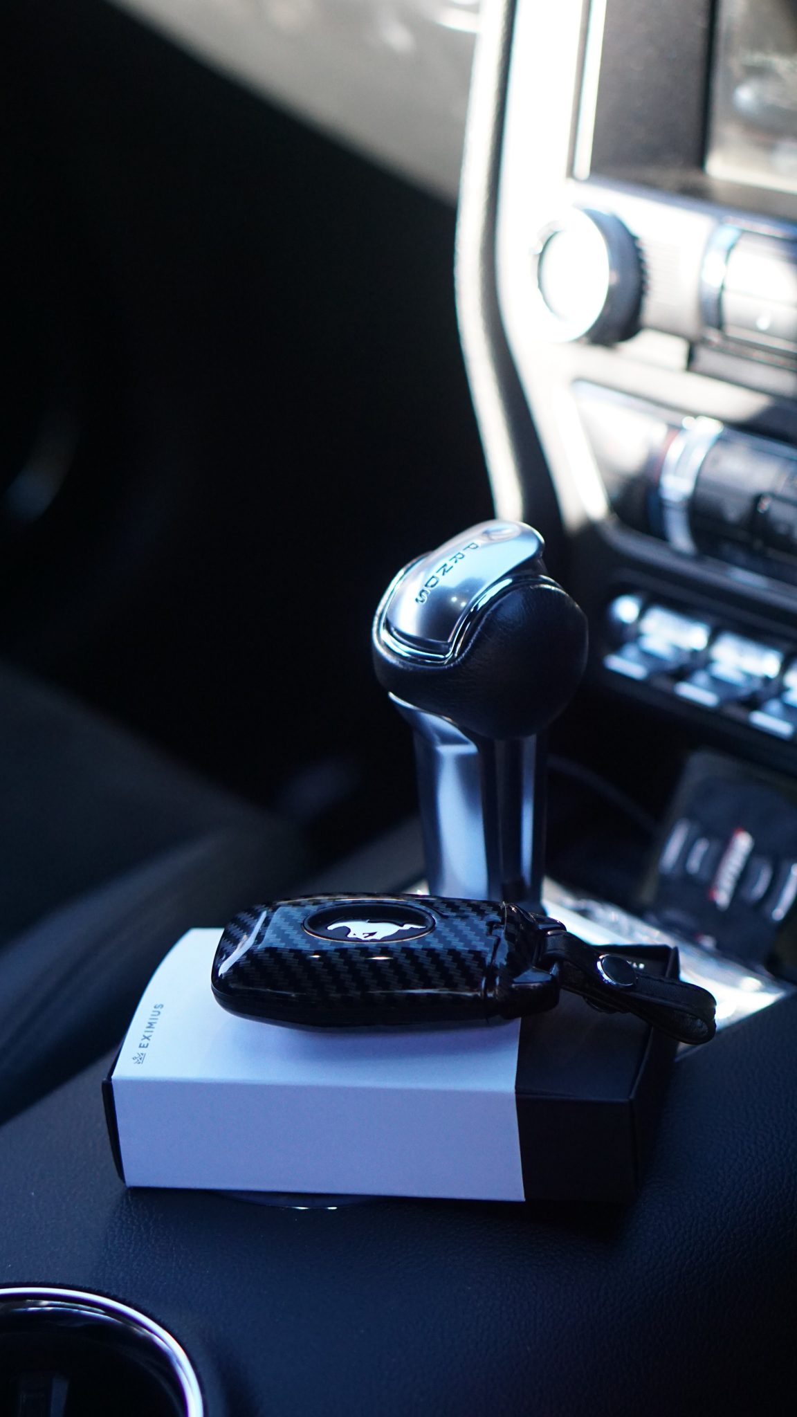 Mustang Key Cover. Carbon. - By Eximious.