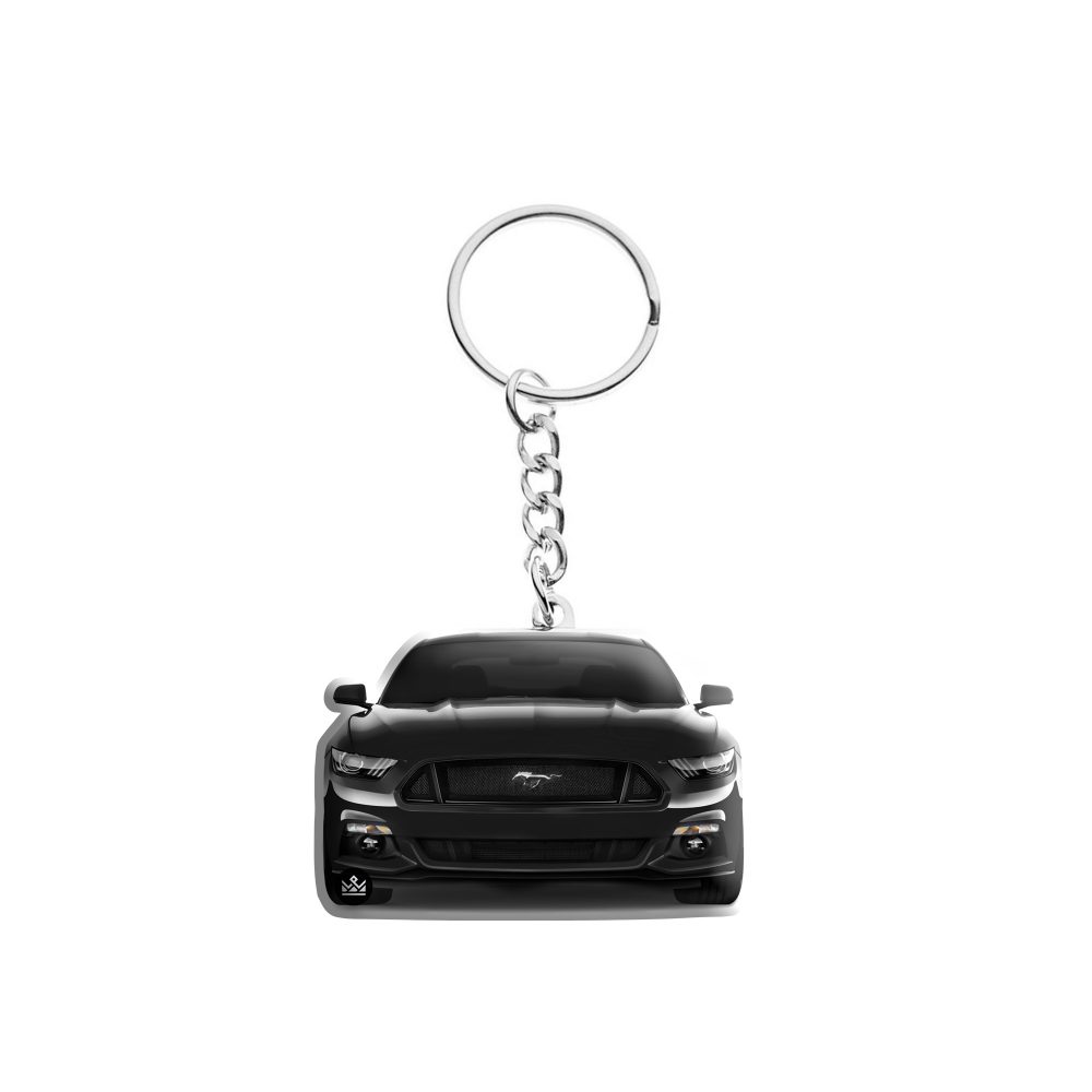 Mustang Keyring Metal Eximius