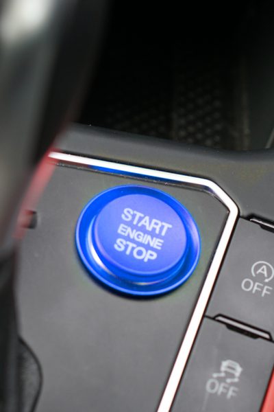 Volkswagen Engine Start/Stop Button Cover- By Eximius. Blue.