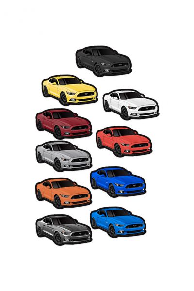 Mustang mini sticker - By Eximius.