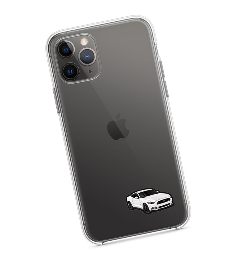 Mustang mini sticker - By Eximius.