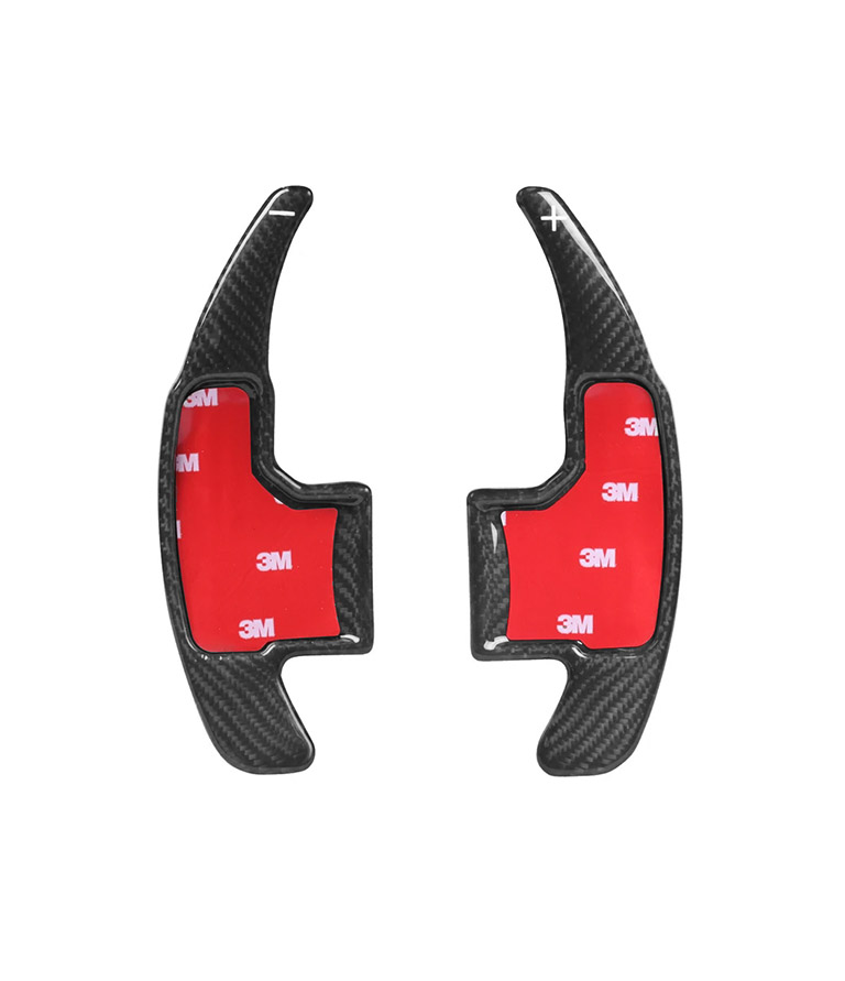 Mustang Paddle Shifters – Carbon Fiber (Black) - By Eximius.