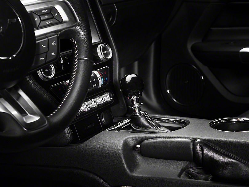 Mustang Automatic Transmission Shift Knob - Eximius. Color Black.