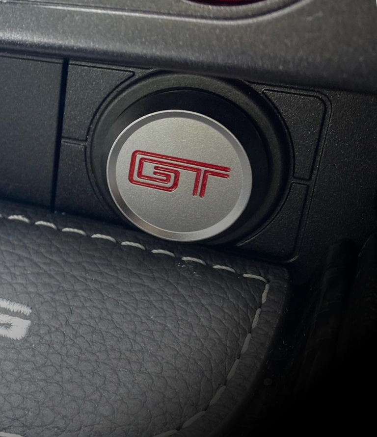 Mustang Lighter Delete - Silver GT Mustang Lighter Delete - Silver GT
