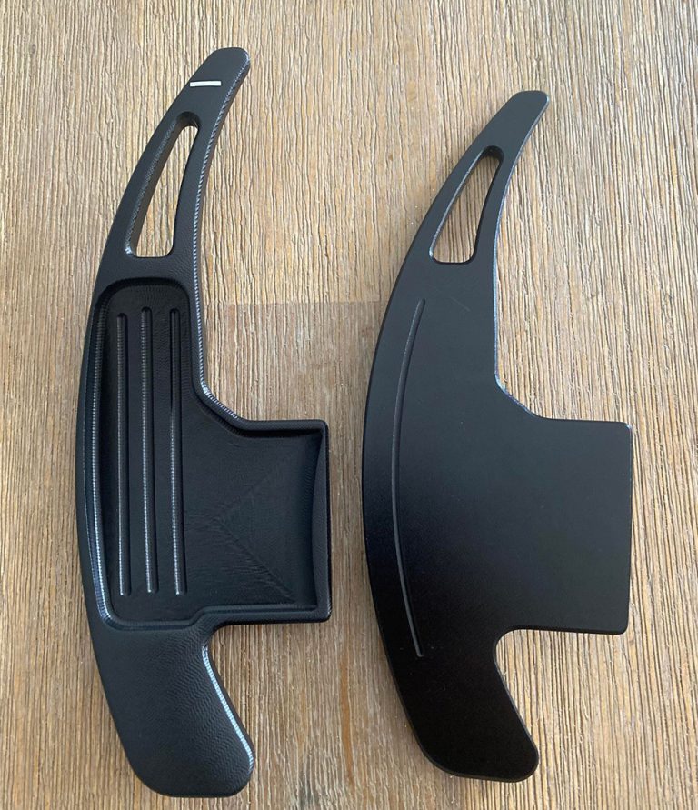 Mustang Paddle Shifters Aluminum Black Eximius